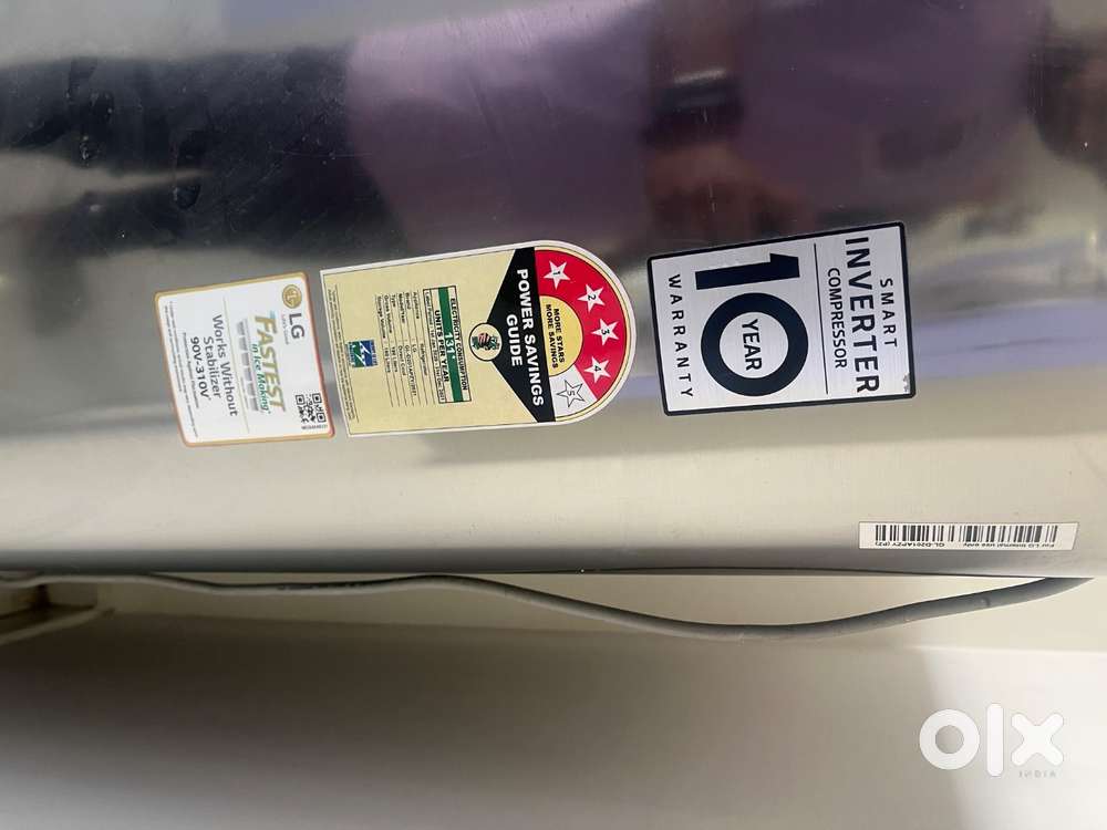 4years used LG fridge at Medavakkam