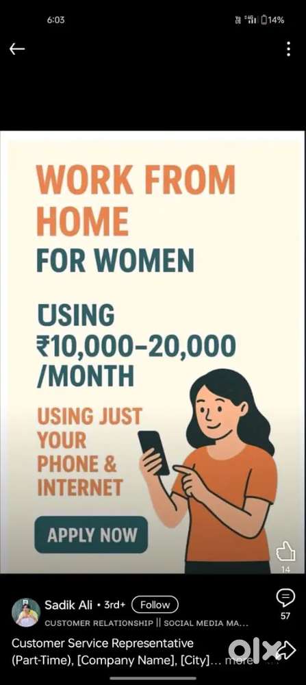 Work from home opportunity platform