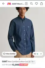 Gant denim shirt