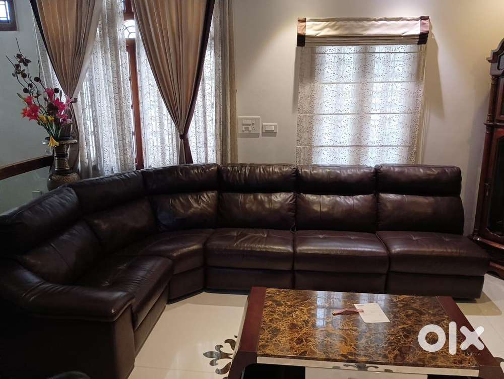 RECLINER SOFA WITH LOUNGER