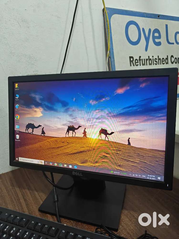 BLACK HP COMPAQ 6200 TOWER MODEL CPU I5-2ND GEN 8/500 19 INC MONITOR