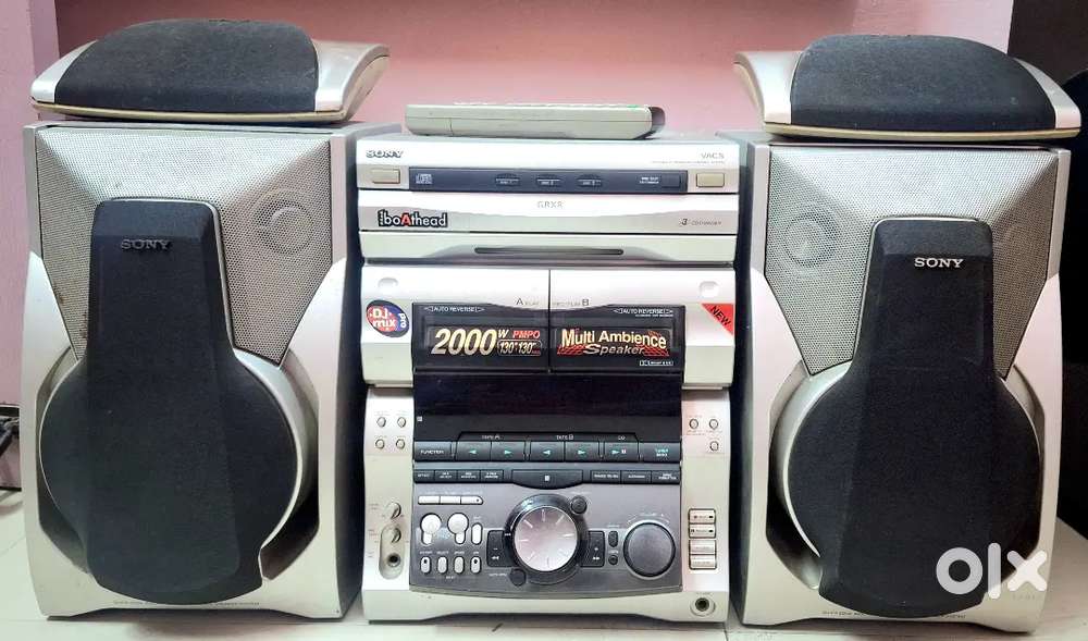 Sony music home thetre speakerpackage amplifier reciver muteki system