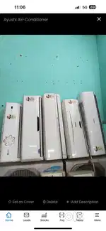 Voltas 5 star new conditione