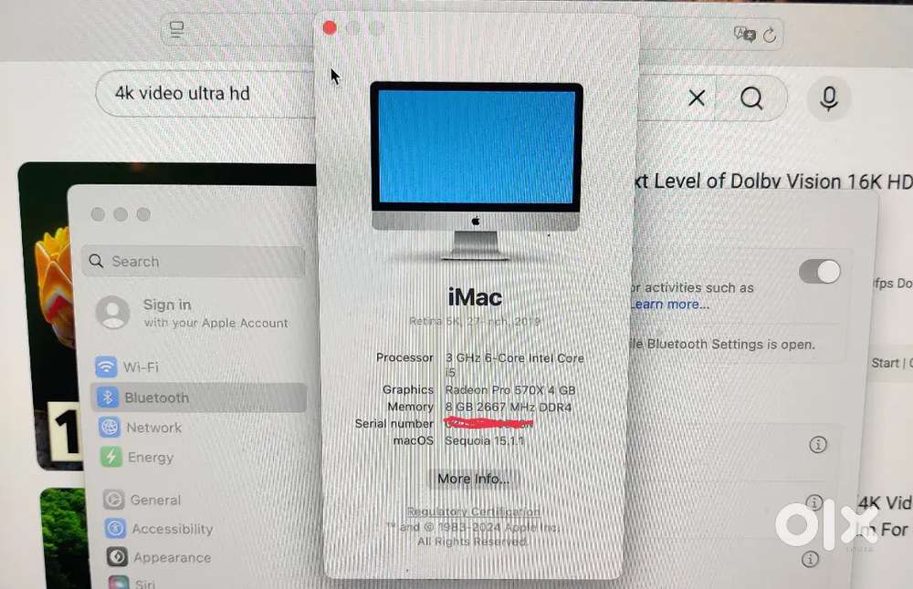 Imac 27inches