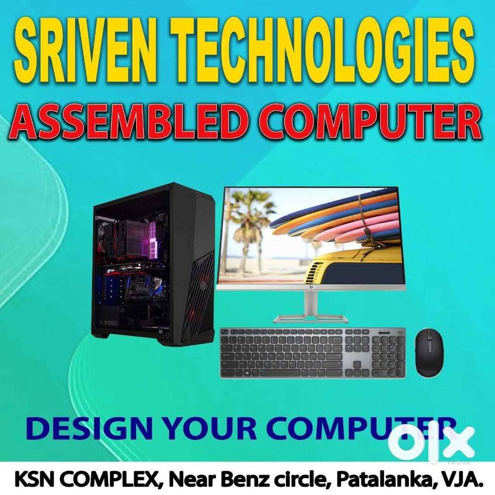 New CPU Core i3 @ 7499/-, i5 @ 8499/-Sriven technologies benz circle