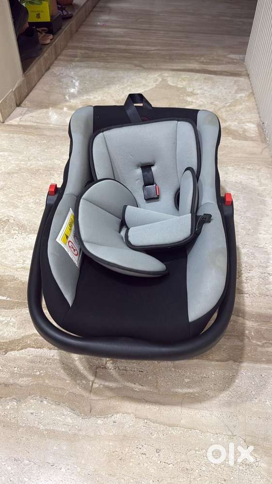 R for rabbit car seat cum baby coat black