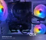 Gaming Cpu W RgB Fan Bgmi Free Fire play smoothly