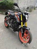 ABS KTM Duke-125cc bike Bs-6 model.