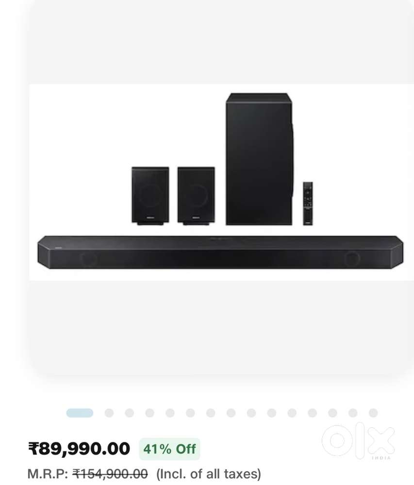 Samsung Dolby Atmos Sound Bar HW Q990C