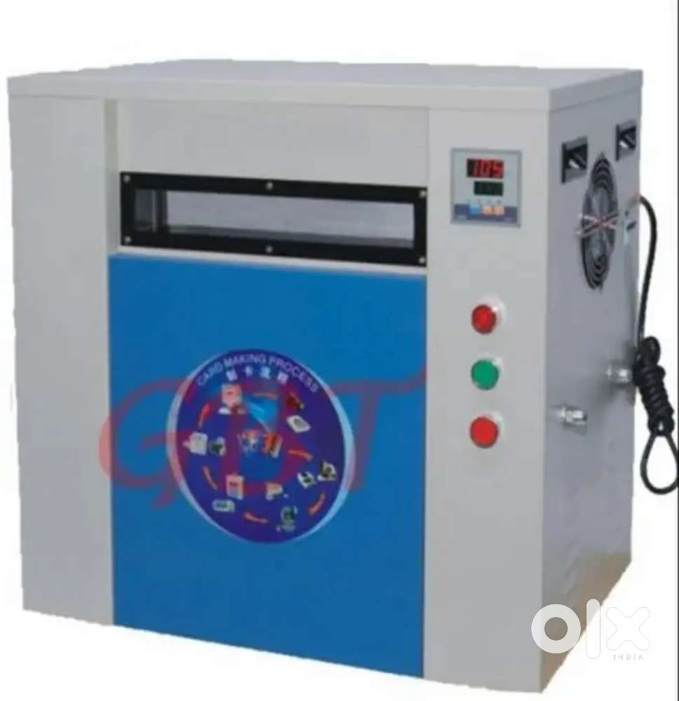 Id card printing fusing machine