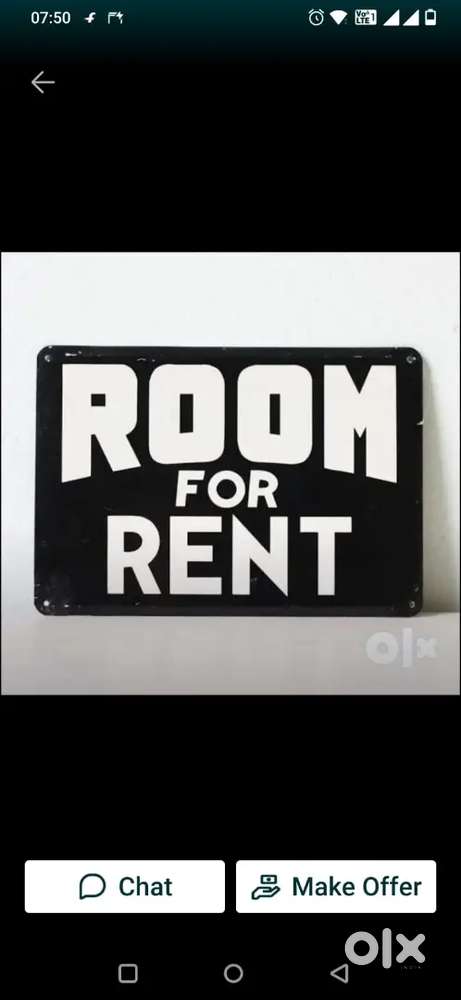 Single room available only for bachelor and only Muslims allowed