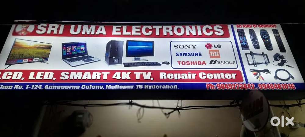 LED TV service @ Mallapur,Nacharam,Boduppal