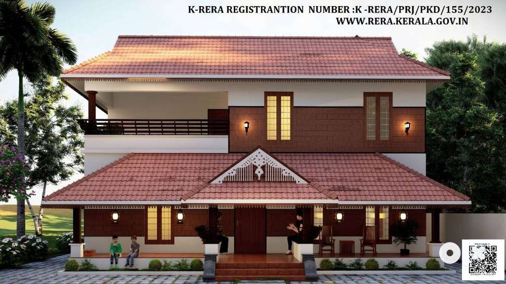 KERALA Nalukettu 4BHK House for Sale in Palakkad!