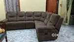 L corner sofa