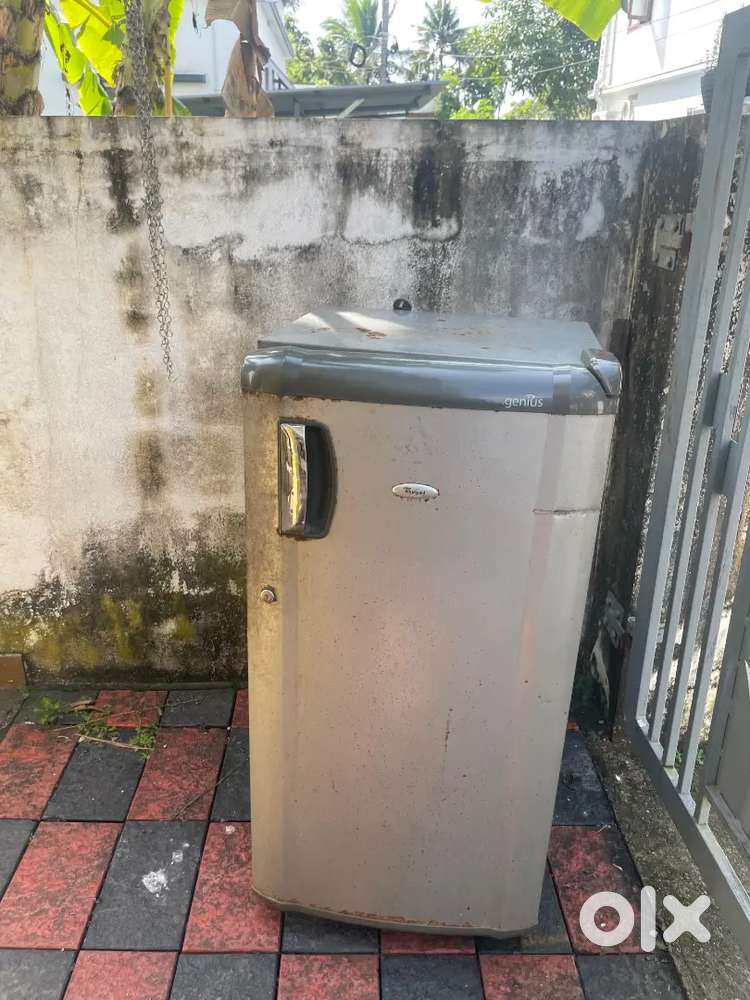 whirlpool fridge single door fitted new compressor