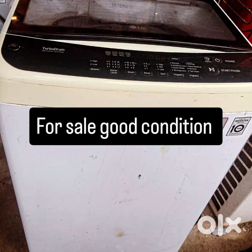 LG inverter washing machine 6.2 kg