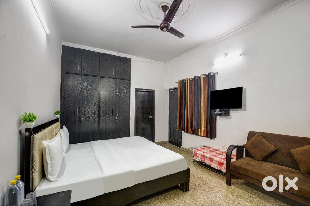 Premium 1 room set with all services available near Rohini sec 18-19