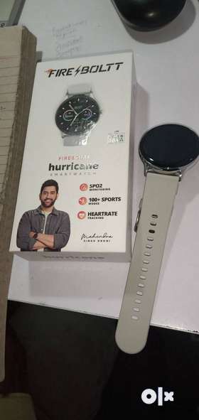 fire bolt smartwatch new only 4 days old