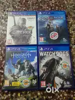 4 Games for PlayStation 4 sale
