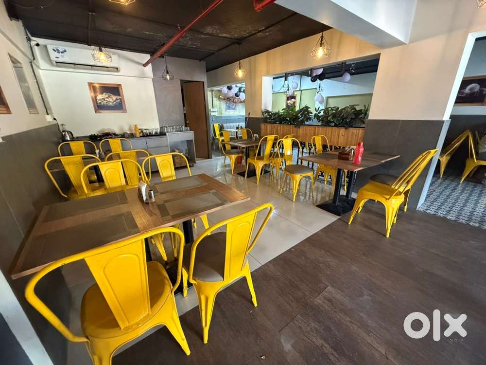 Restaurant setup with furniture for sale