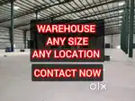 WAREHOUSE OF ANY SIZE AVAILABLE FOR RENT IN DIFFERENT LOCATIONS OF GHY