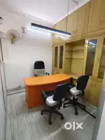 Semi furnished office space in Aliganj