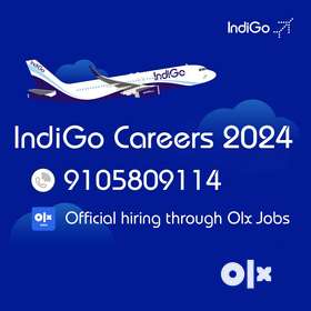 Recruitment in Airport job .Urgent Hirings ground staff indigo airlines Jobs-Airport Ground Staff jo...