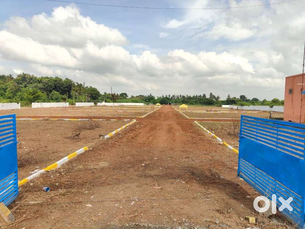 on road site in walajabad