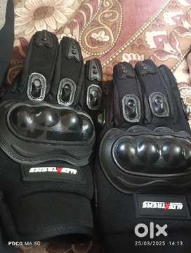 Bike riding gloves 2 days older