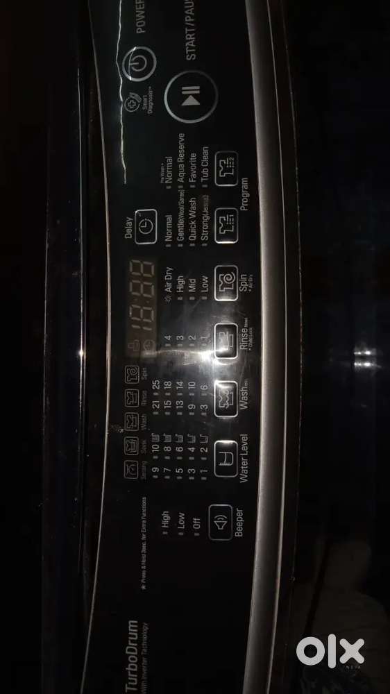 Fully Automatic LG Washing machine 6.5 kg for sell