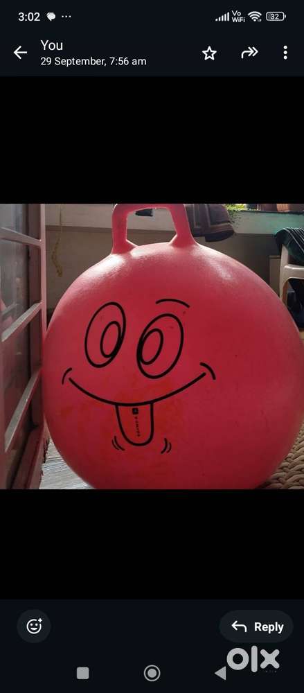 Hopping ball