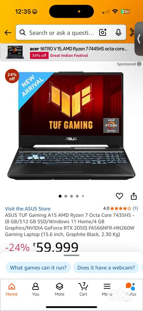 Asus tuf gaming
