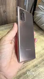 Samsung Galaxy Note 20 256gb Line on Display rest in mint condition