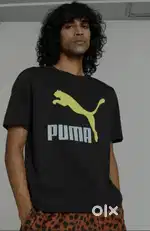 Puma black t shirt