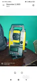Land survey machine