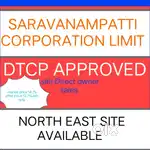 SARAVANAMPATTI CORPORATION LIMIT DTCP APPROADO SITE OWNER SALE