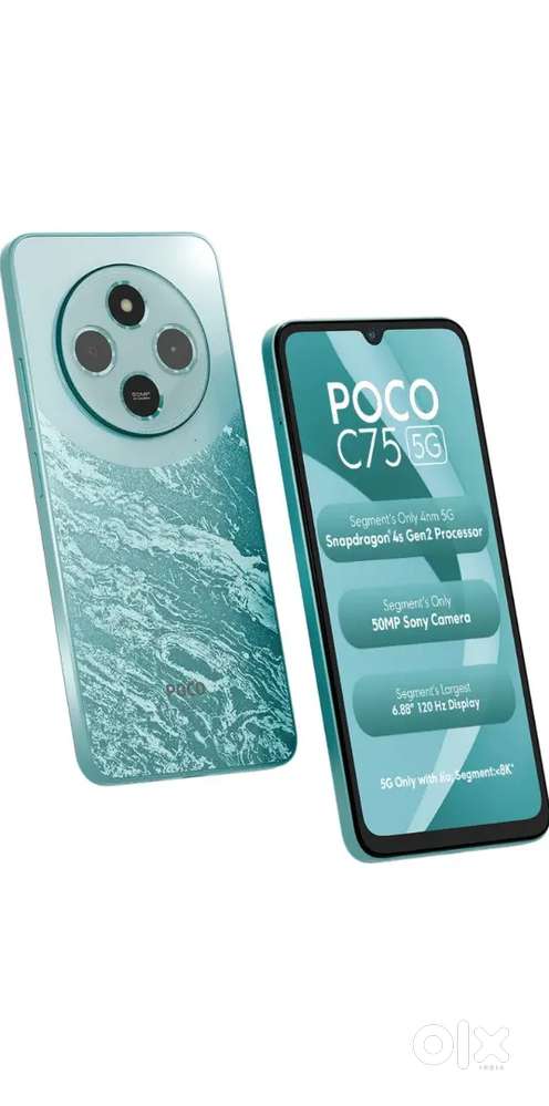 Poco C7 5G (Aqua Bliss, 64 GB) ( 4GB Ram )