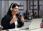 Female telecallr