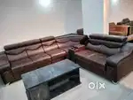 L shape sofa set