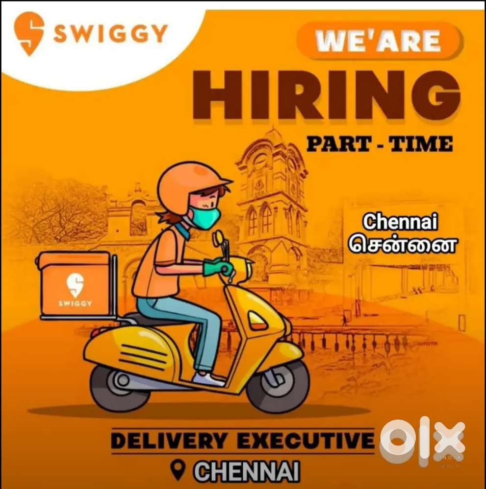 SWIGGY FOOD DELIVERY JOB IN CHENNAI