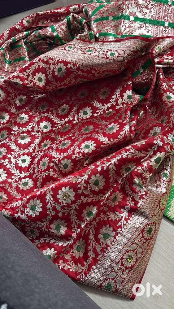 Heavy banarsi Saree with dupatta