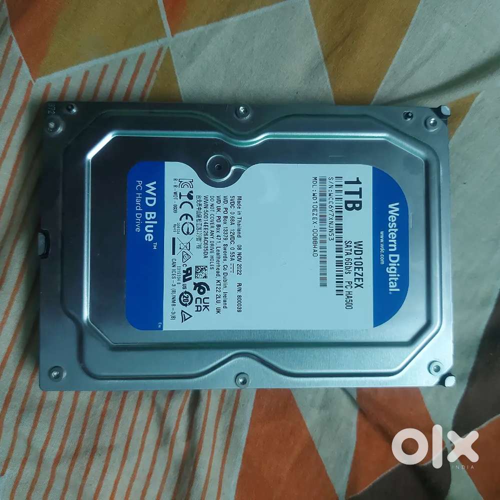 Western Digital 1TB HARD DISK BLUE