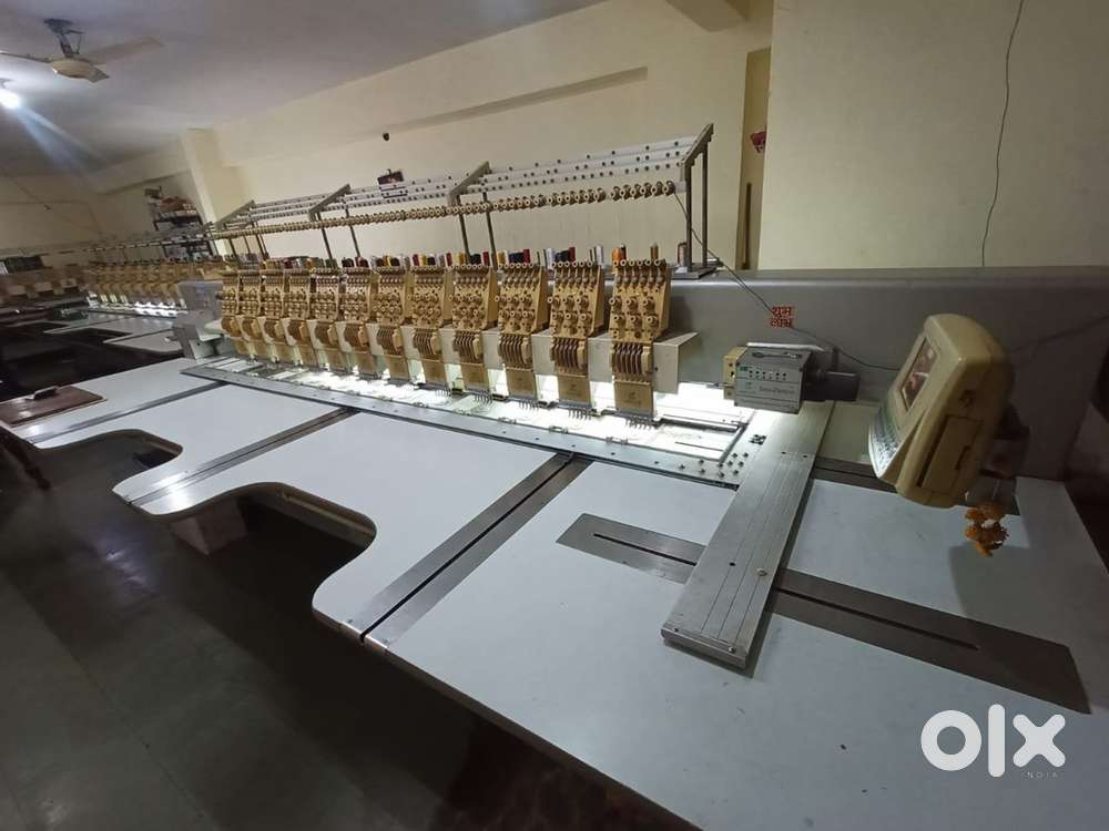 Embroidery machine opreator