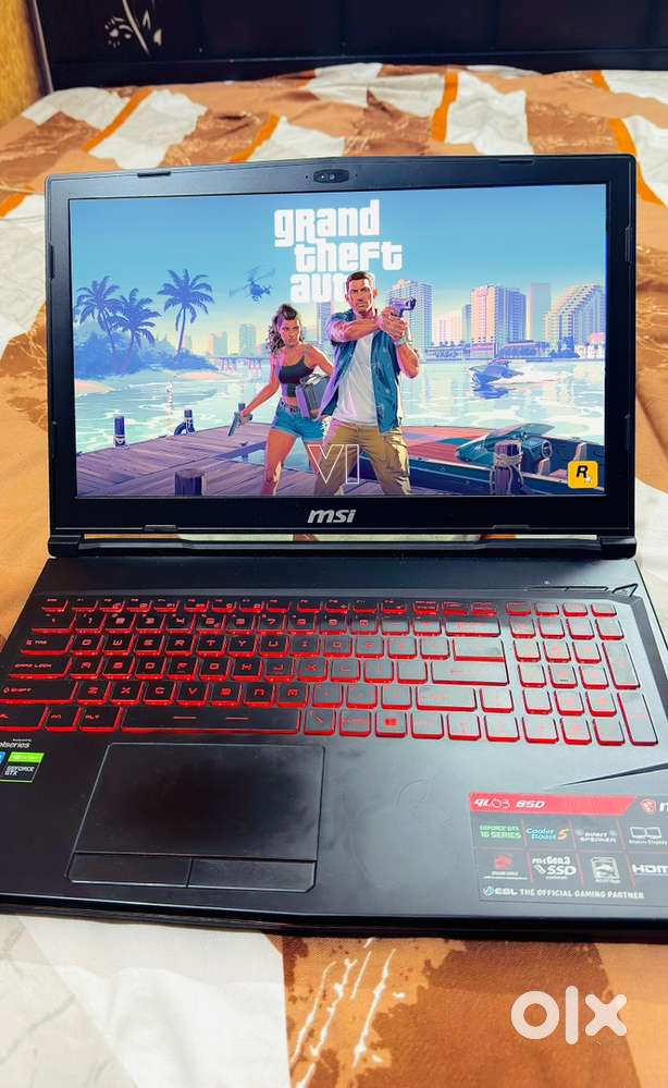 6gb Nvidia Graphic (i7 8th gen) MSI GL Gaming Laptop MSI GL63 1.5 TB