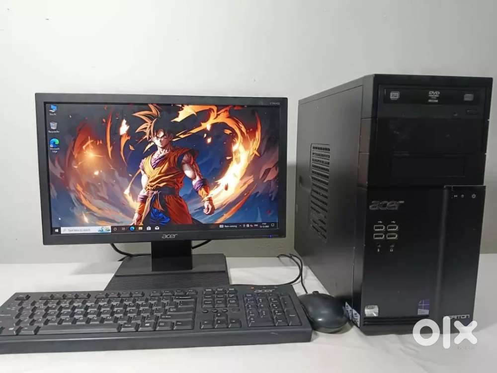 intel i5 full computer, 6GB ram 500GB HDD,19.5 inch monitor,windows 10