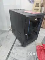 48 Port server rack cabinet with channel