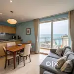 3bhk nice and furnished flat in Caranzalem with sea view on rent