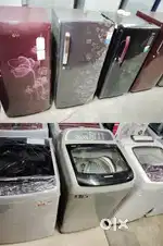 SECOND HAND FRIDGE AND WASHING MACHINE AVAILABLE AT REASONABLE RATE.