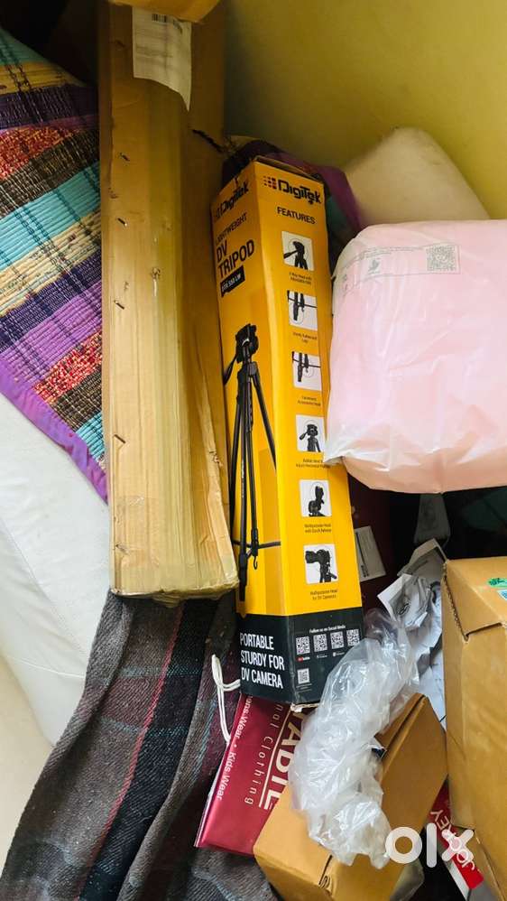 Studio light microphone stand green parda