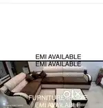 FURNITURE4HOME£:THE BRAND NEW L SHAPE SOFA SET WITH CUSHIONS EMI AVAIL